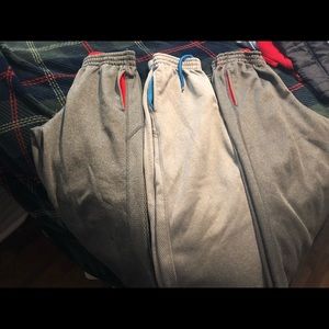 Three pair of tek gear sweatpants
